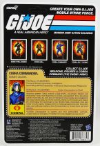 G.I.Joe - Figurine ReAction+ Super7 - Cobra Commander