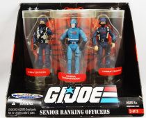 G.I.JOE ARAH 25th Anniversary - 2008 - Senior Ranking Officers - Cobra Officer, Cobra Commander, Cobra Trooper