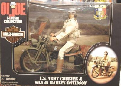 G.I.JOE Classic Collection - U.S. Army Courier & WLA 45 Harley