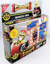 Giraya Ninja - Bandai France - Baron Owl (loose with box)