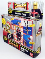 Giraya Ninja - Bandai France - Baron Owl (loose with box)