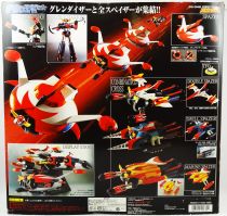 Goldorak - Bandai Soul of Chogokin GX-04S - La Patrouille des Aigles : Alcorak, Venusiak, Fossoirak, Soucoupe, Oveterre