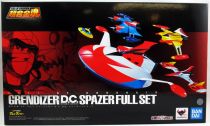 Goldorak - Bandai Soul of Chogokin GX-76X3 - Spazer Full Set  Dynamic Classics \ Anime Color Ver.\  (Alcorak, Venusiak, Fossoirak)