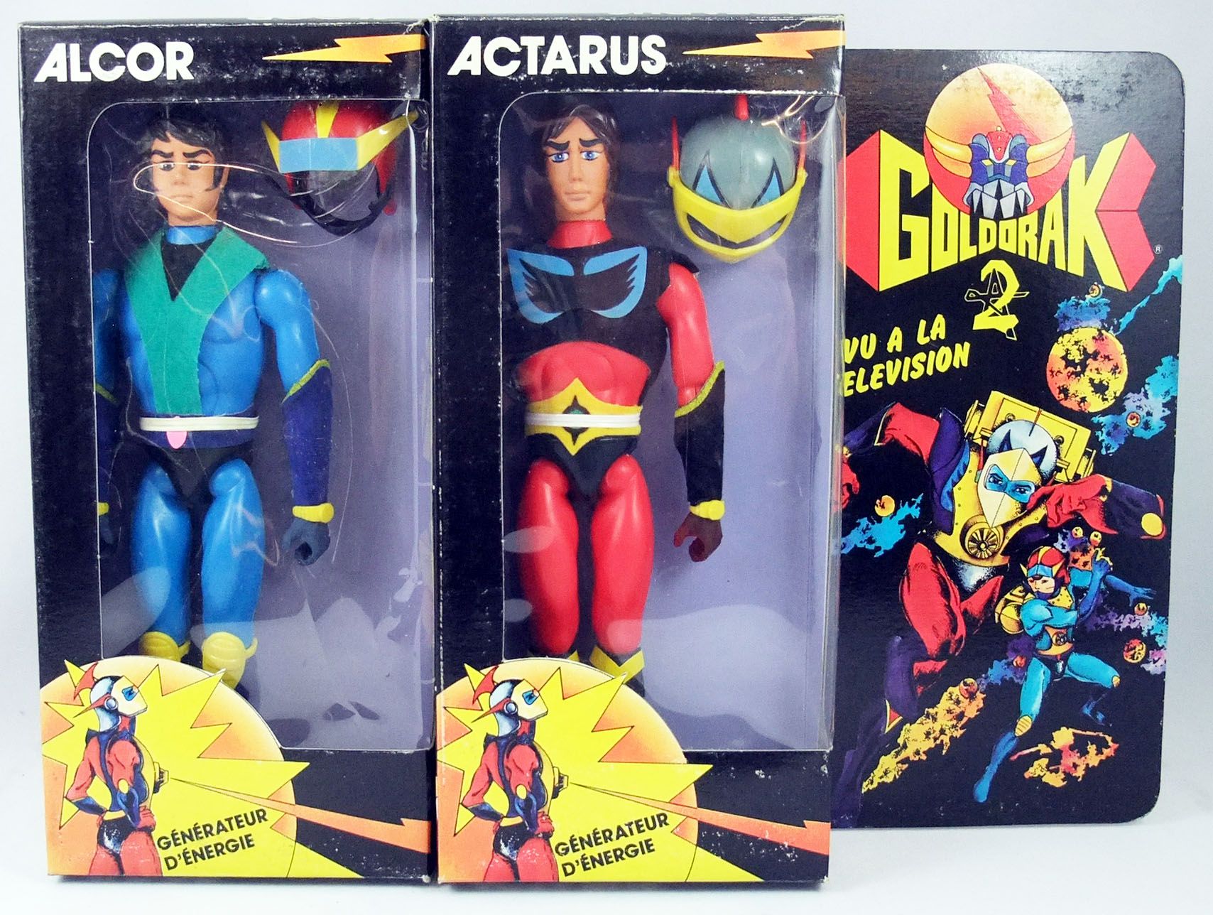 Goldorak - Ceji Arbois - Actarus & Alcor (Duke Fleed & Koji Kabuto) -  Figurines