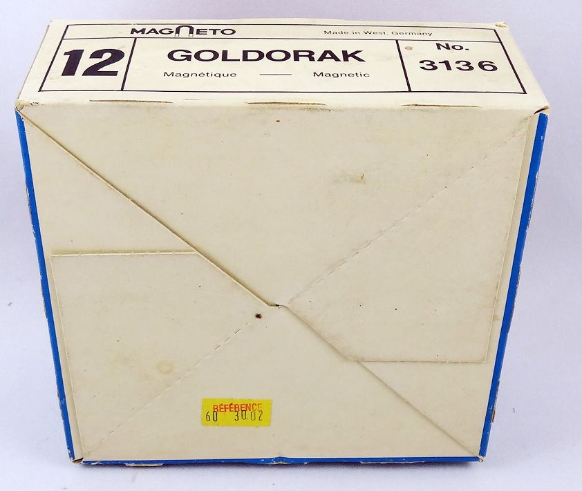 Goldorak - Figurine magnétique Magneto n°3136 - Goldorak (coloris bleu mat)