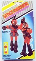 Goldorak - Space Warrior - Figurine bootleg die-cast métal 10cm - Modèle B (torse bleu & rouge)