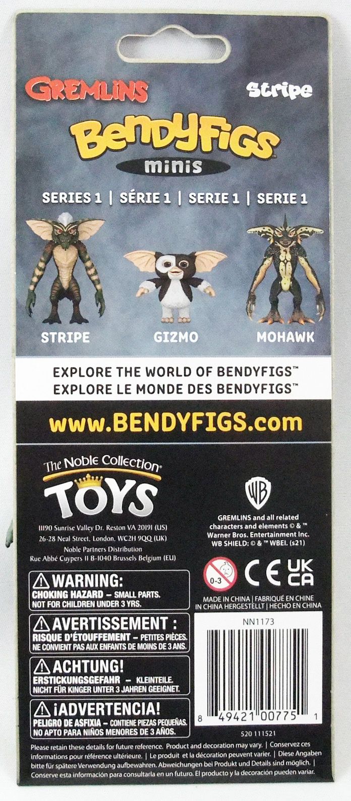 Figurine Bendyfigs Mohawk Gremlins New