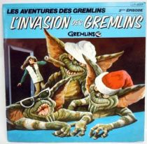 Gremlins - Set of 5x 45t Record-Story book - Buena Vista Records 1984