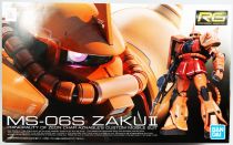 Gundam - Bandai - MS-06S Zaku II - Action Figure Model Kit 1/144ème