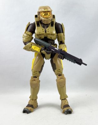 Halo 2 (Series 6) - JoyRide - Tan Spartan (yellow strip) Loose