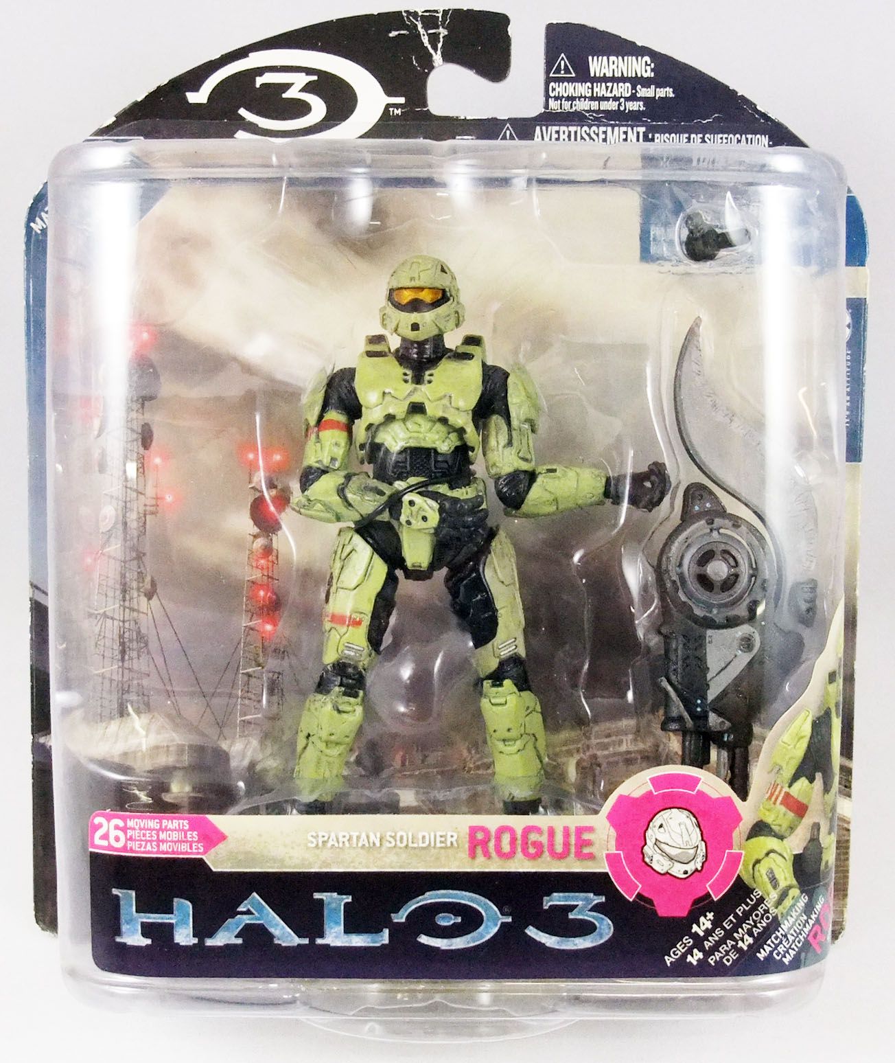 Halo 3 - Series 3 - Spartan Soldier Rogue
