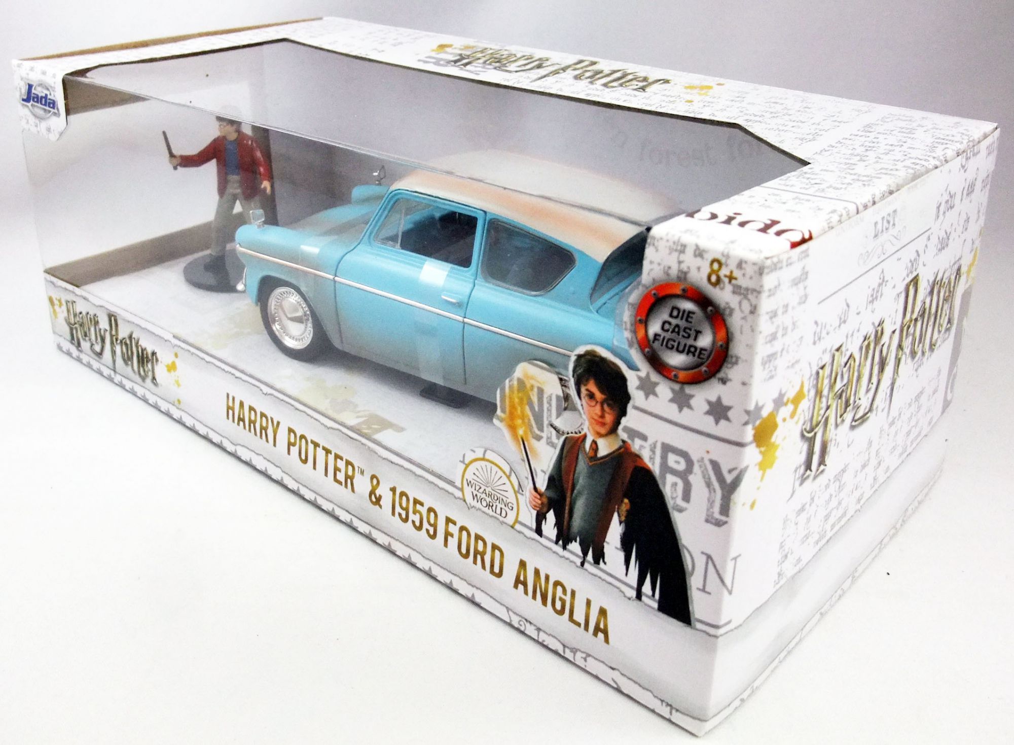 Set figurine Harry Potter + voiture Ford Anglia Harry Potter - Jus