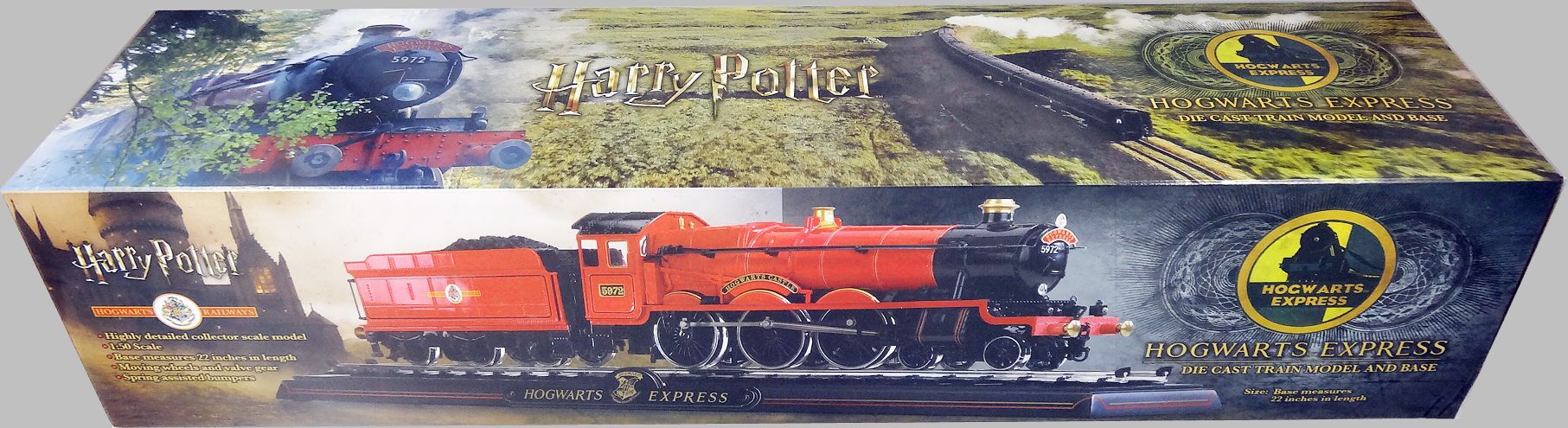Hogwarts Express Die cast Train Model and