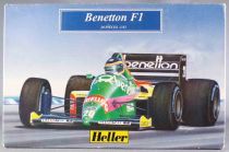 Heller - Benetton F1 1/43 Partiellement Assemblée Boite