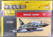 Heller 50321 - Mirage 2000N 1/72 avec Peinture Pinceau & Colle Neuf Boite Cellophanée