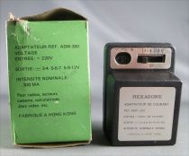 Hexagone - Transformeur AC DC Ref ADW-300 220V 3 à 12V 300MA Mint in Box