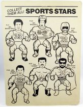 Hi*5 Sports Stars - Mr. Football - 5.5\  action-figure \ MOTU/Remco/Olmec style\ 