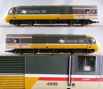 Hornby R.673 Ho Br Rame Inter City 125 Hst 3 Eléments Loco Diesel Class 43 Eclairage