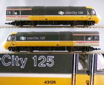 Hornby R.673 Ho Br Rame Inter City 125 Hst 3 Eléments Loco Diesel Class 43 Eclairage