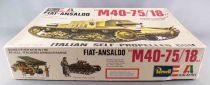 Italaerei Revell - N° H-2104 WW2 Char Fiat-Ansaldo M40-75/18 1:35 Mint in Box