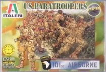 Italeri 6063 - 1:72 Scale Soldiers - WW2 US Paratroopers 101st Airborne Mint in Box