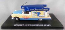 Ixo Hachette Peugeot 403 U8 Bachelier Sport 1960 Tour de France Advertising Caravan Mint Open Box