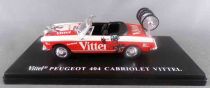 Ixo Hachette Peugeot 404 Cabriolet 1962 Vittel Caravane Publicitaire Tour de France 2008 Neuf Boite Ouverte