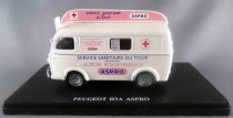 Ixo Hachette Peugeot D3A Aspro Red Cross 1954 Medical Service Tour de France Mint Open Box