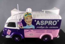 Ixo Hachette Renault 1000Kg Aspro 1950 Tour de France Advertising Caravan Mint Open Box