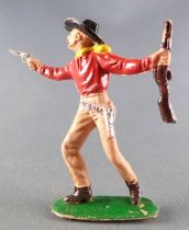 Jecsan - Wild-West - Cow-Boys 2nd Series - Footec Firing Pistol & Rifle Left Hand