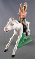 Jecsan - Wild-West - Indians 2nd Series - Mounted with Bow White Horse