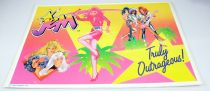 Jem and the Holograms - Large 13x2\  promotionnal sticker - Hasbro 1986