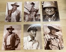 John Wayne - Lot de 6 Cartes Postales 