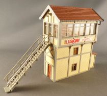 Jouef 1034 Ho Sncf Old Signal Box Built Interior Fittings Figures