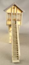 Jouef 1034 Ho Sncf Old Signal Box Built Interior Fittings Figures