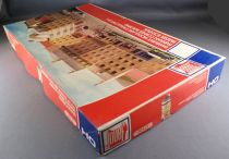 Jouef 1052 Ho Town Corner Building Zinc Roof Plastic Model Kit Partially Built with Box