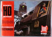  Jouef 1968-69 Catalogue Steam Elec Disel Locos Wagons Slot Car + Prices List