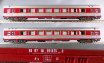 Jouef 3 x 5341 5342 5482 Ho Sncf 5 T.E.E. Grand Confort Coach 1st Class+ Van + Gril Mint in Box