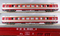 Jouef 3 x 5341 5342 5482 Ho Sncf 5 T.E.E. Grand Confort Coach 1st Class+ Van + Gril Mint in Box