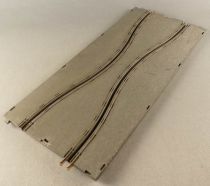 Jouef 312 3312 - Chicane Grey Straight Track Slot Car