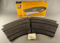 Jouef 323 - Inside Banked Curved Black Tracks 45° R=310 Near Mint in Box