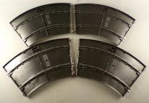 Jouef 323 - Inside Banked Curved Black Tracks 45° R=310 Near Mint in Box