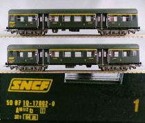 Jouef 5101 5102 5103 5104 Ho Sncf 5 x Romilly Suburban Coach no Box