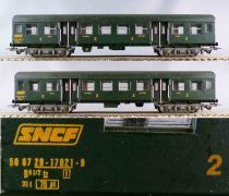 Jouef 5101 5102 5103 5104 Ho Sncf 5 x Romilly Suburban Coach no Box