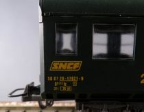 Jouef 5102 Ho Sncf Romilly Coach B9 tz 2nd Cl Near Mint in Box