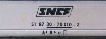 Jouef 5362 Ho Sncf Vu75 A4B6 Coach Corail  Livery Interior Fittings no Box