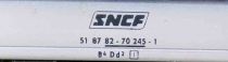 Jouef 5363 Ho Sncf Corail Coach Van 2° Cl B6Dd2 Interior Fitting Lightning no Box