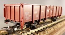 Jouef 6230 Ho Sncf 2 Axles Gondola Wagon Uic To 709557 Brown no Box