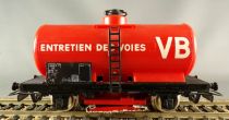 Jouef 6495 Ho Sncf Wagon Citerne VB Nettoyeur de Voies 2 Essieux sans Boite