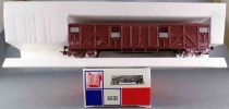 Jouef 6531 Ho Sncf Covered Wagon Gas Type with bogies Mint in Tricolour Box